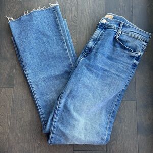 MOTHER The Weekender Fray Jeans Size 33